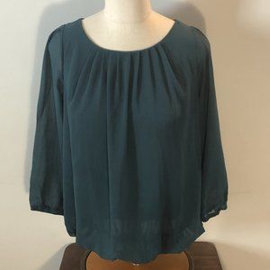 PAPERMOON - Franchon Sheer Sleeve Blouse.